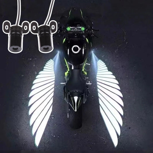 جناح الدراجات متوفر بالوان احمر-ازرق-ابيض