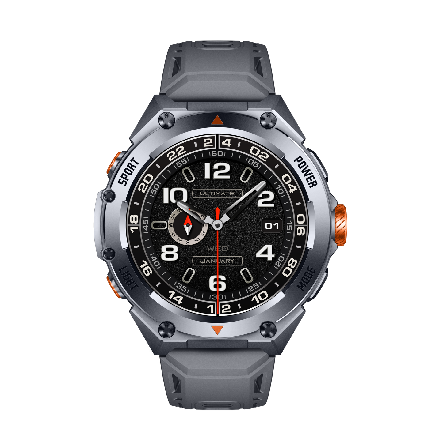 Master Watch G1 Smart Watch -Titanium ساعة من ماستر