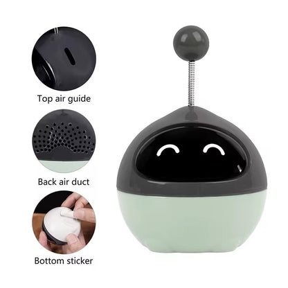 مجسم كارتون ومعطر على دشبول السيارة