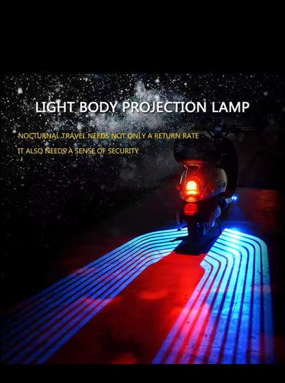 نقشه ليزري للدراجات