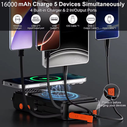 باوربانك العملاق 16000 MAH